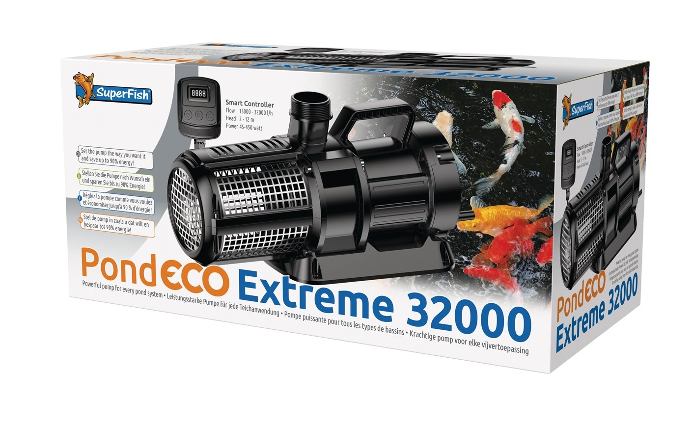 Je bekijkt nu Nieuw: PondEco Extreme 32.000 vijverpomp